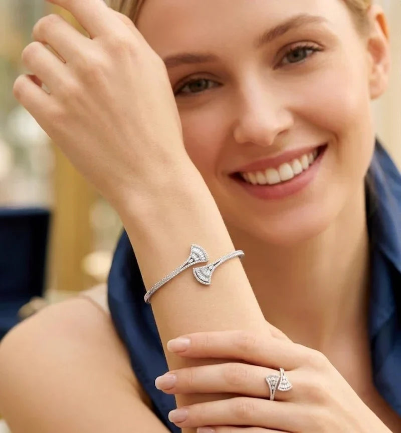 Royal Bar Diamond Kada Set